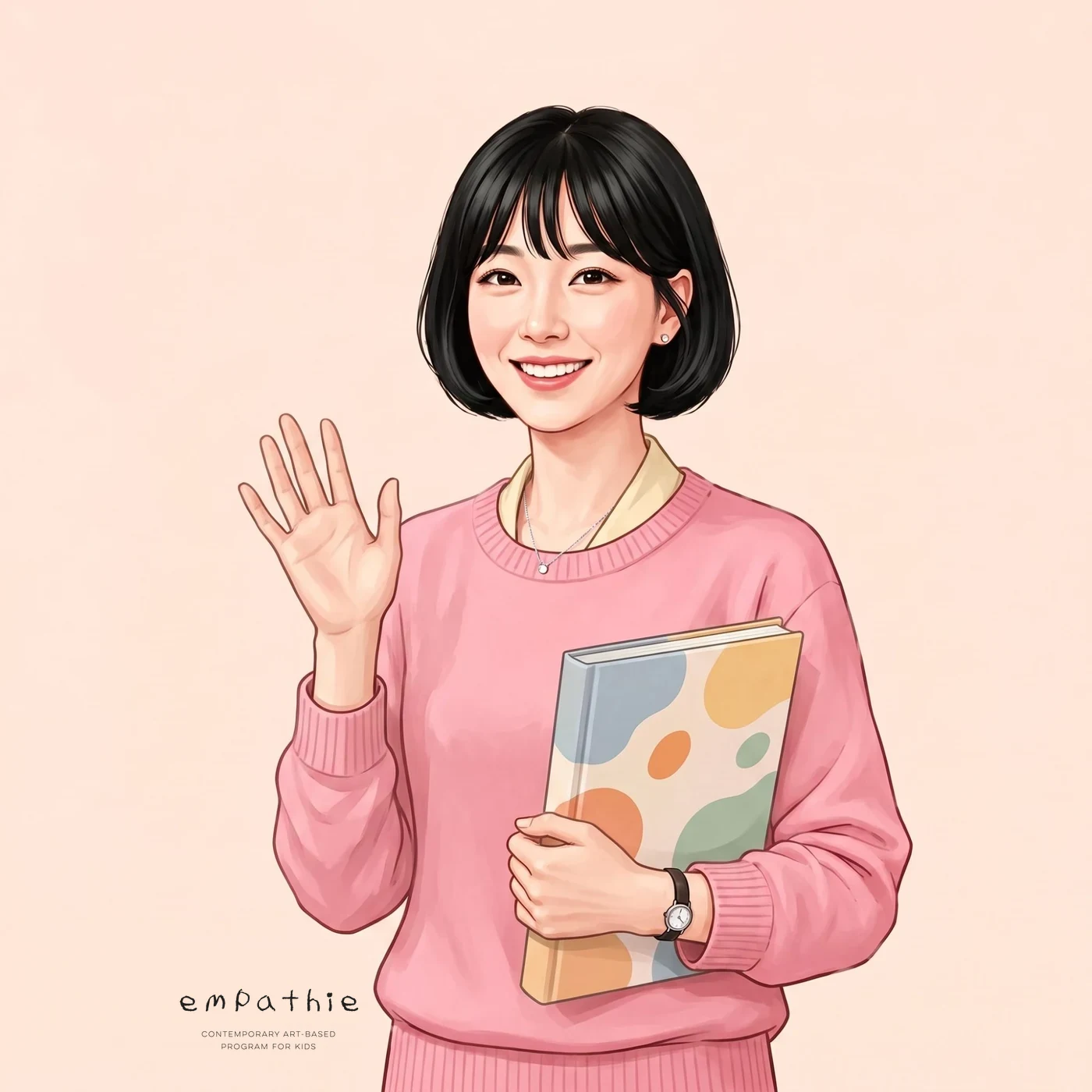 앙파티 대표원장 프로필 일러스트